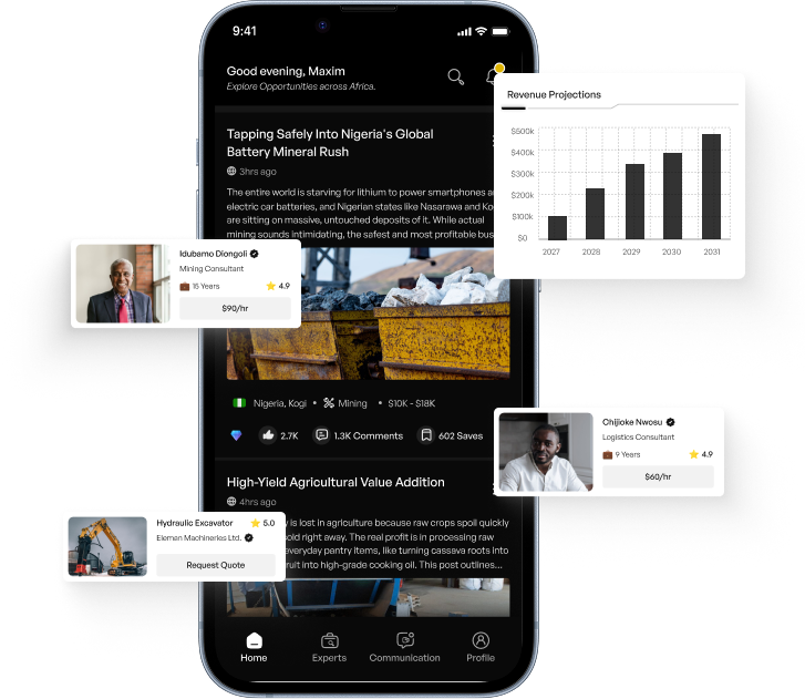 Your whole investment experience in one simple mobile app